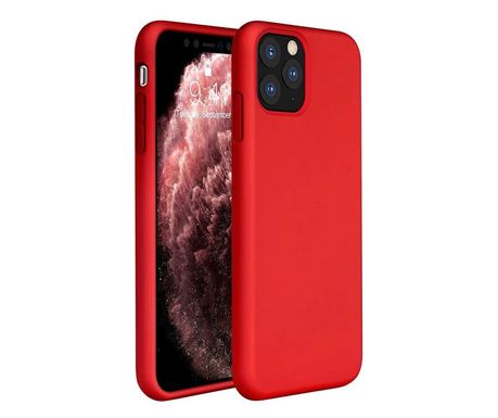 Huawei Nova Y70 / Y70 Plus, Szilikon tok, Wooze Liquid Silica Gel, piros