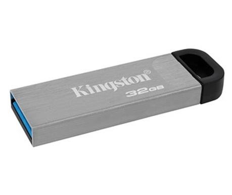 USB Flash памет Kingston DataTraveler Kyson, 32GB, USB 3.2 Type-A, Metalic