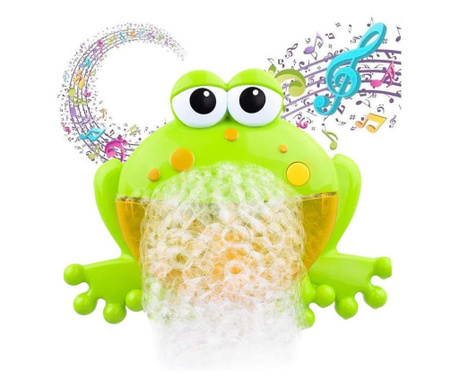 Jucarie muzicala de baie cu baloane de sapun - Frog Bubble