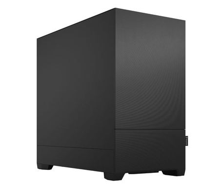 Fractal Design Pop Mini Silent táp nélküli mATX ház Black Solid - fekete (FD-C-POS1M-01)