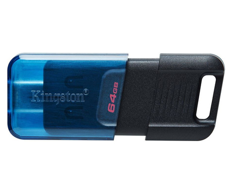 USB Flash памет Kingston 64GB DataTraveler 80 M 200MB/s USB-C 3.2 Gen 1