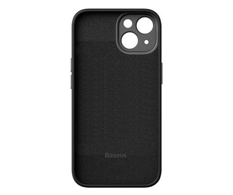 Baseus Liquid Silica iPhone 14 Plus Tok és üvegfólia fekete (ARYT001401)