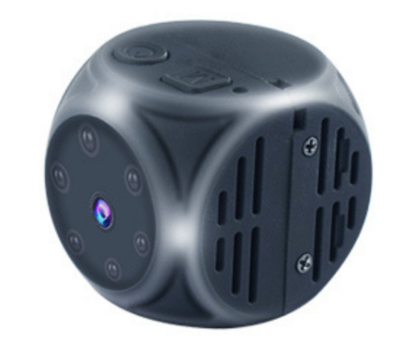 Mini Camera Spion , Dispozitiv pentru Spionaj cu Camera Video si Microfon, Detectarea miscarii,Night-Vision, Suport Magnetic