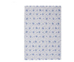 Pamut fehér konyharuha kék rózsás 50x70 cm