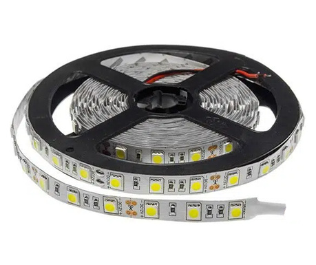 Optonica LED Szalag beltéri 5m 60 LED/m 5050 SMD közepesen fehér  (ST4807)