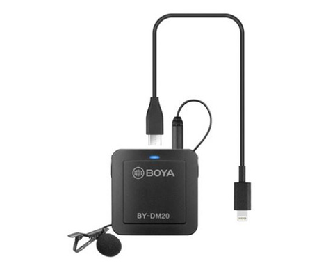 Boya Audio BY-DM20 Mixer és Dual Lavalier mikrofon