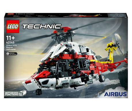 LEGO® Technic - Elicopter de salvare Airbus H175 42145, 2001 piese