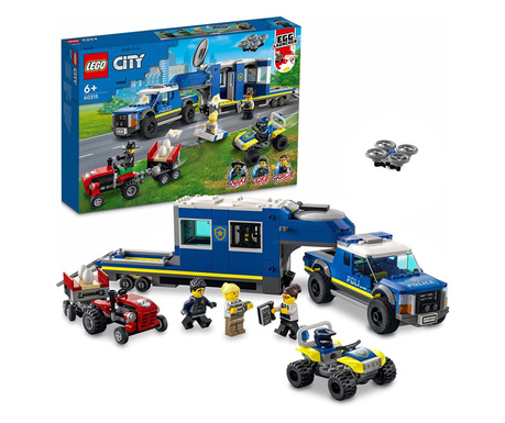 Lego City Rendőrségi mobil parancsnoki kamion (60315)