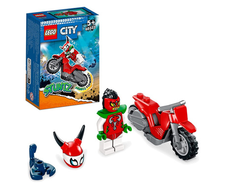 Lego City Vakmerő skorpió kaszkadőr motorkerékpár (60332)