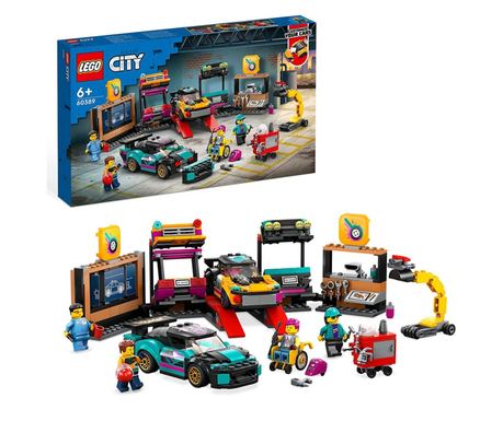 Lego City Egyedi autók szerelőműhelye (60389)