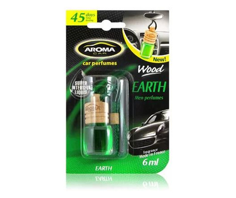 Aroma Car Wood illatosító Earth 6ml (5492038)