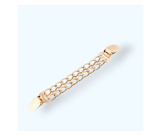 Clips / Inchizatoare cardigan Crisalida, 2 x 17 cm, Gold