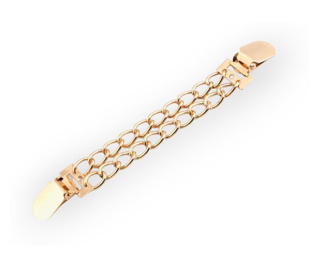 Clips / Inchizatoare cardigan Crisalida, 2 x 17 cm, Gold
