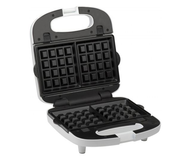 Sandwich maker 3 in 1 ETA Tampo 4156, 700 W, 3 tipuri de placi detasabile, deschidere pana la 180°