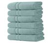 Комплект кърпи Quasar & Co., Luxury Collection, 100% памук, 650 gsm, 76х147 см, Тюркоаз, 6 броя