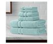 Комплект кърпи Quasar & Co., Luxury Collection, 100% памук, 650 gsm, 76х147 см, Тюркоаз, 6 броя