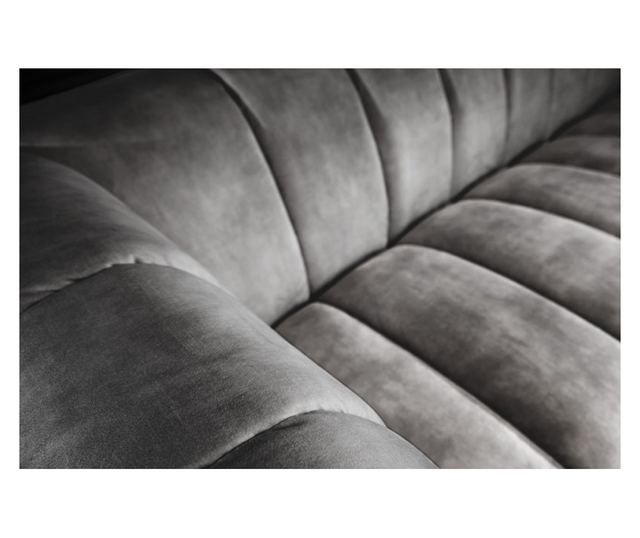 Kauč, crna, 225x80x90 cm