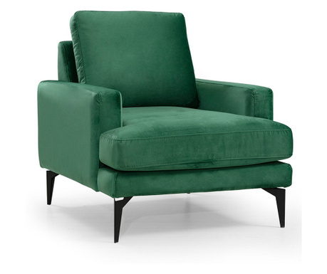 Кресло Форти 071-001180 цвят зелен-черен