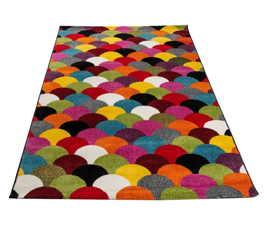 Килим Фризе Бамби Многоцветен, 60x200 см, Модерен дизайн, 2500 г/м² - 7
