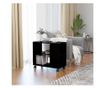 Βοηθητικό τραπέζι, μαύρο, 70x35x55 εκ., σύνθετο ξύλο thumbnail 1