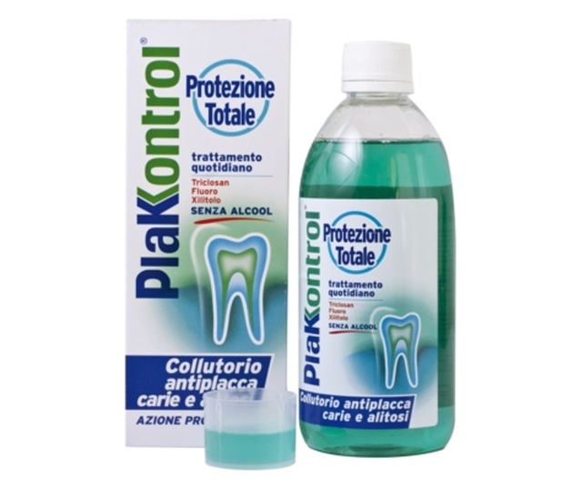 Ústní voda PlaKKontrol Total Protection Triclosan 500ml