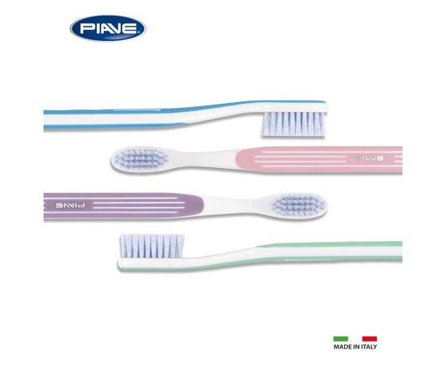 Periuta dinti Piave Experience Anti Tartru duritate fibra Medie, capac protectie