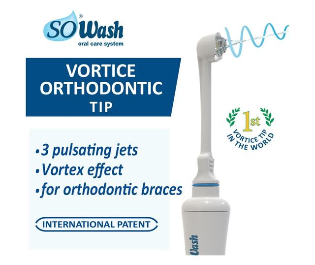 Ústní sprcha So Wash Deluxe, 7 hlavic bez nádrže, připojení k jakémukoli kohoutku, ekologicky šetrná