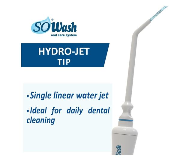 Ústní sprcha So Wash Deluxe, 7 hlavic bez nádrže, připojení k jakémukoli kohoutku, ekologicky šetrná