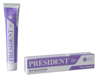 Zubní pasta President Defense s propolisem, pro špatný dech (halitóza) 75 ml