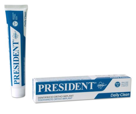 Zobna pasta PresiDent Ortho Implant, za higieno zobnega aparata / implantata 75 ml