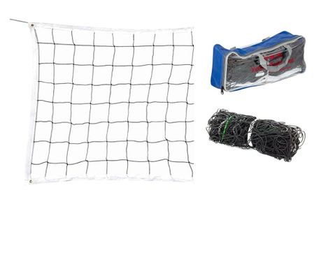 Plasa de volei, 1x9,5m, Gonga® Negru