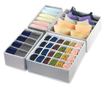 Set Organizator de sertar, 4 piese, Gonga® Gri