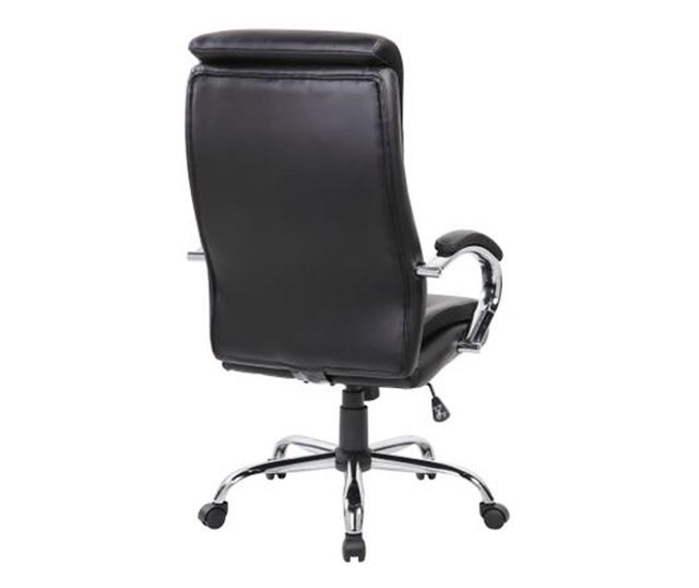 Direktorska stolica ANDY, eko koža, crna