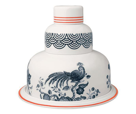 Комплект за хранене Birthday Cake Paradiso 275 years Aniversary, Villeroy&Boch, бял, премиум порцелан