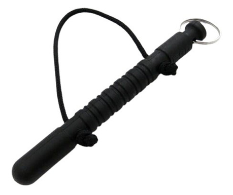 Kubotan tactical IdeallStore®, Боен специалист, твърда пластмаса, 15 см, черен