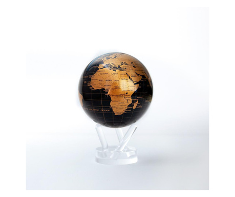 Въртящ се глобус Mova Globe Black and Gold