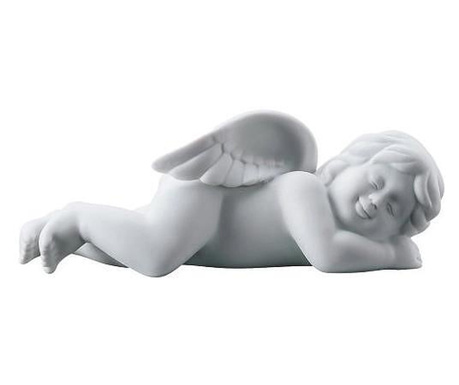 Ангел спящ Rosenthal, бял, порцелан