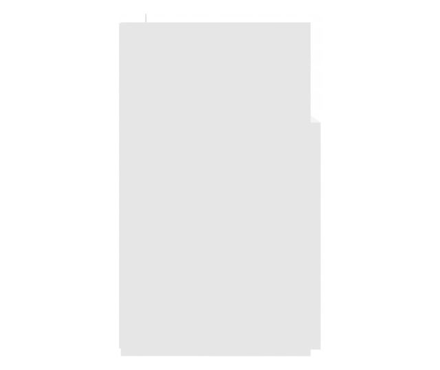 TV komoda s LED svjetlima, bijela ekstra sjajna, 120x30x50 cm