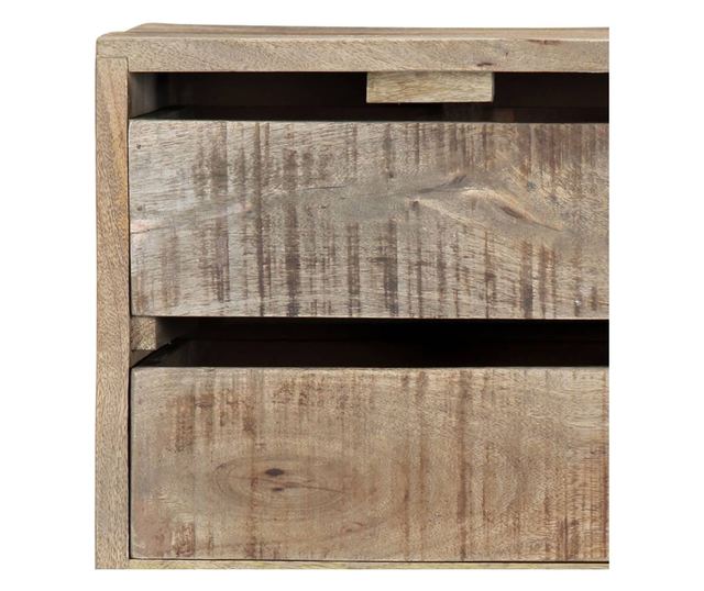 Služavka, 140 x 30 x 60 cm, masivno drvo manga