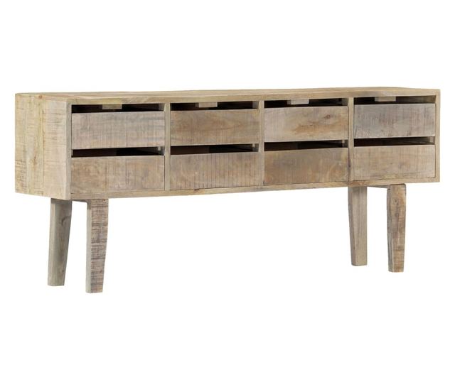 Služavka, 140 x 30 x 60 cm, masivno drvo manga