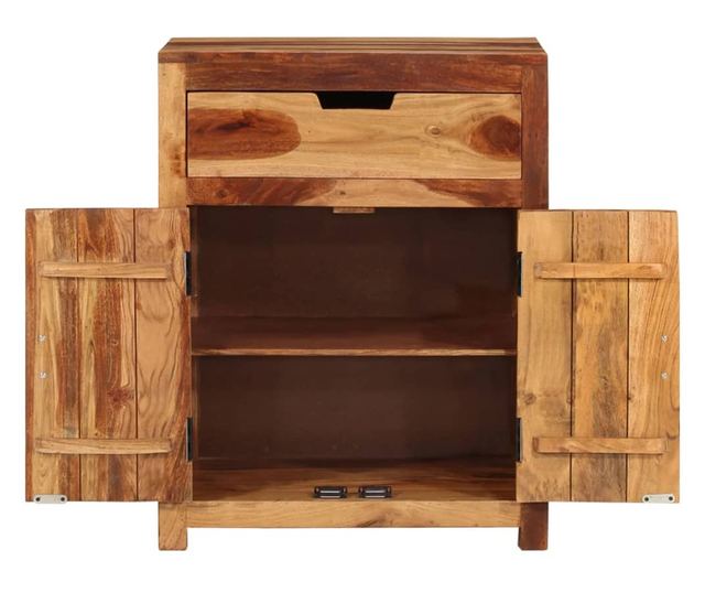 Služavka, 58,5x35x75,5 cm, masivno drvo akacije