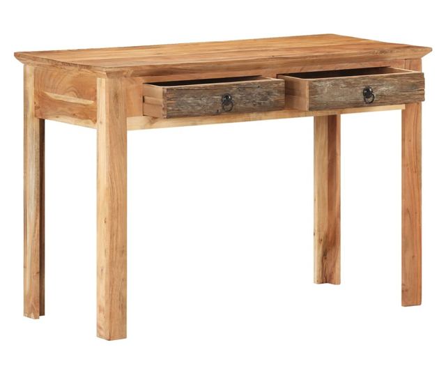 Ured, 110 x 50 x 75 cm, reciklirano masivno drvo