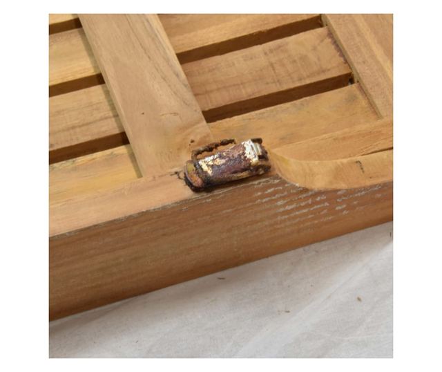 Vanjski set namještaja, 7 dijelova, masivno tikovo drvo