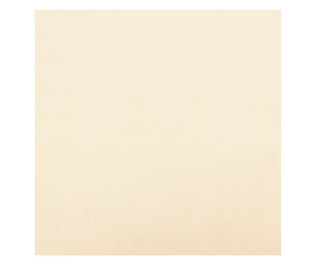 Stolice za kuhinju, 6 kom., bijela krem, baršun