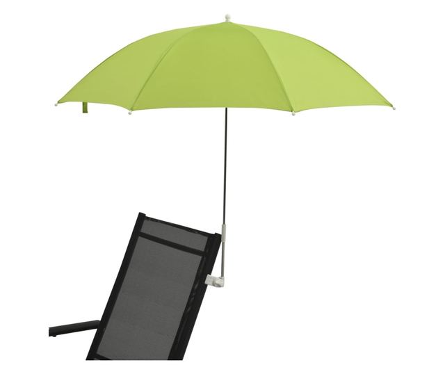 Suncobrani za kamperske stolice, 2 kom., zelena, 105 cm