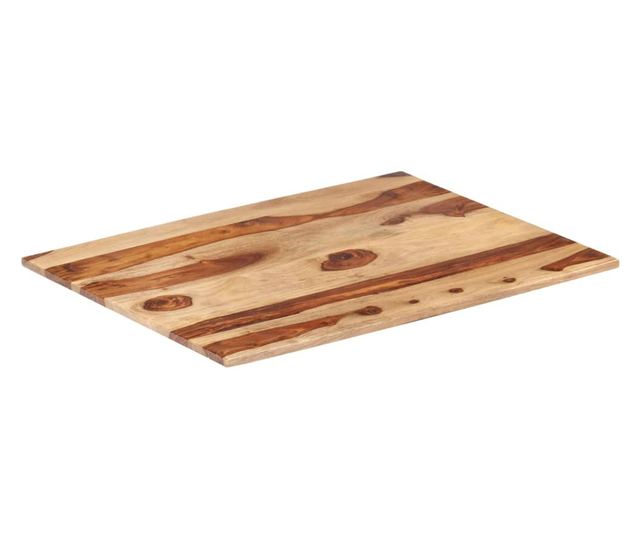 Stolna ploča, 60 x 80 cm, masivno drvo sheesham, 15-16 mm