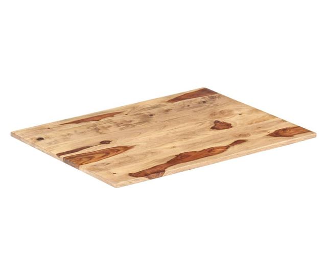 Stolna ploča, 60 x 80 cm, masivno drvo sheesham, 15-16 mm