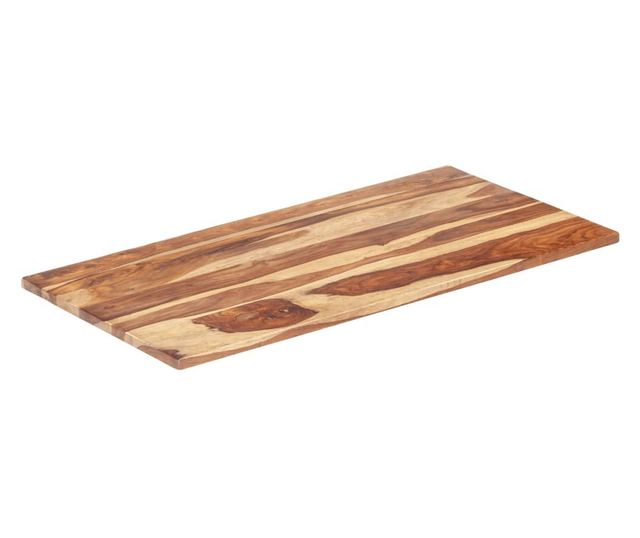 Radna ploča, 60 x 100 cm, masivno sheesham drvo, 25-27 mm