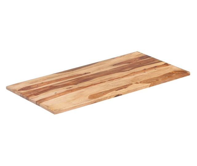 Radna ploča, 60 x 100 cm, masivno sheesham drvo, 25-27 mm