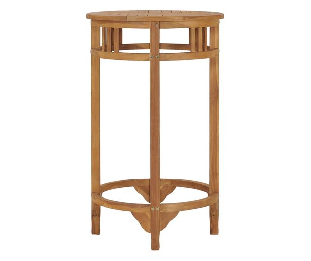 Set za vrtni bar, 3 dijela, masivno tikovo drvo